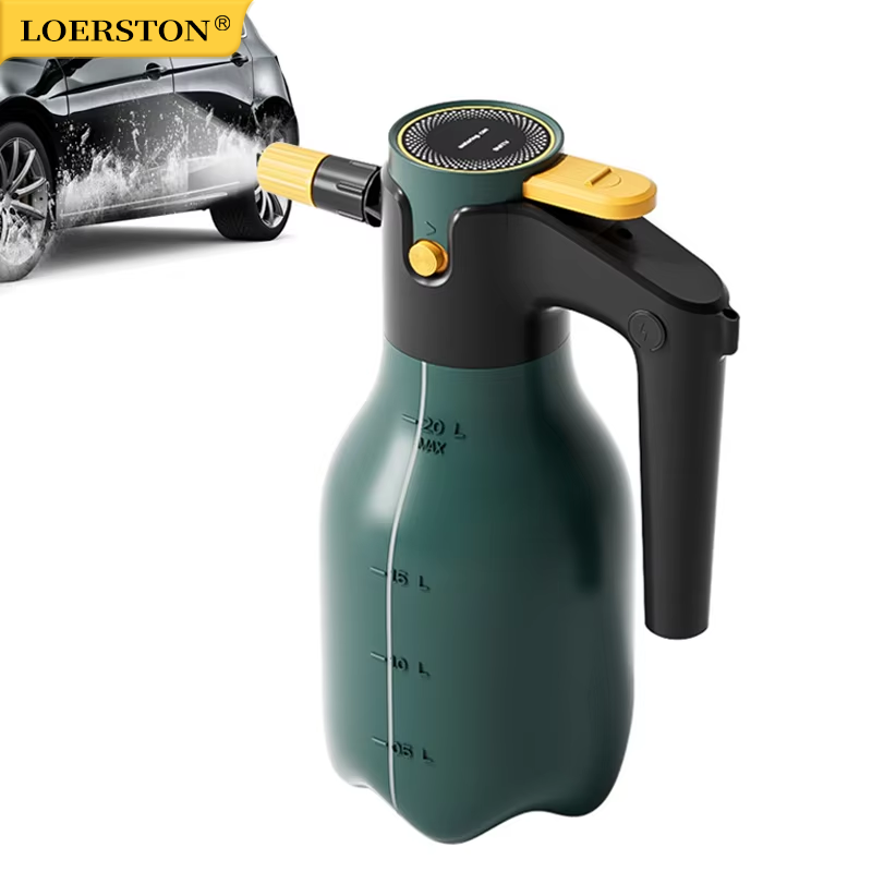 Pressure Washer Foam Gun - Upgraded 2L Electric Foam Spray Bottle