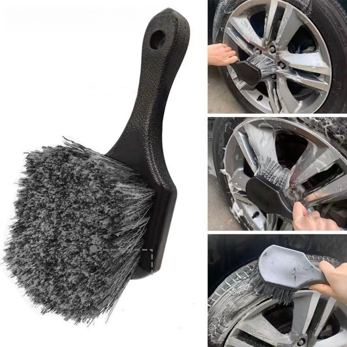 Car Wheel Cleaning Brush Detai - Detailing Brush Set recension och pris