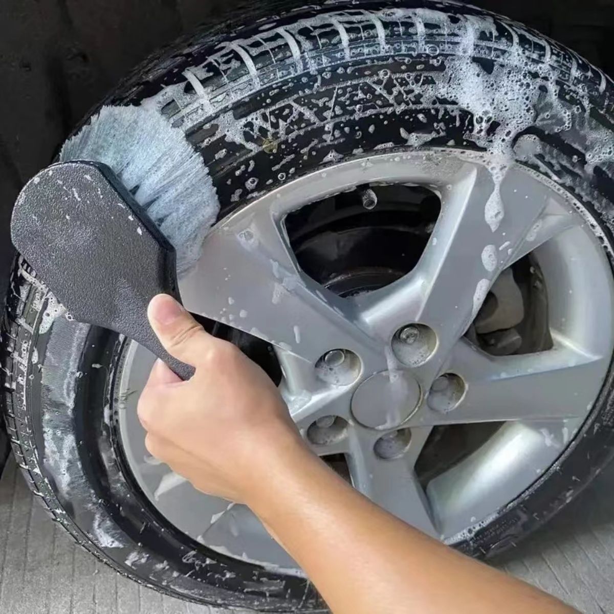 Car Wheel Cleaning Brush Detai - Detailing Brush Set recension och pris