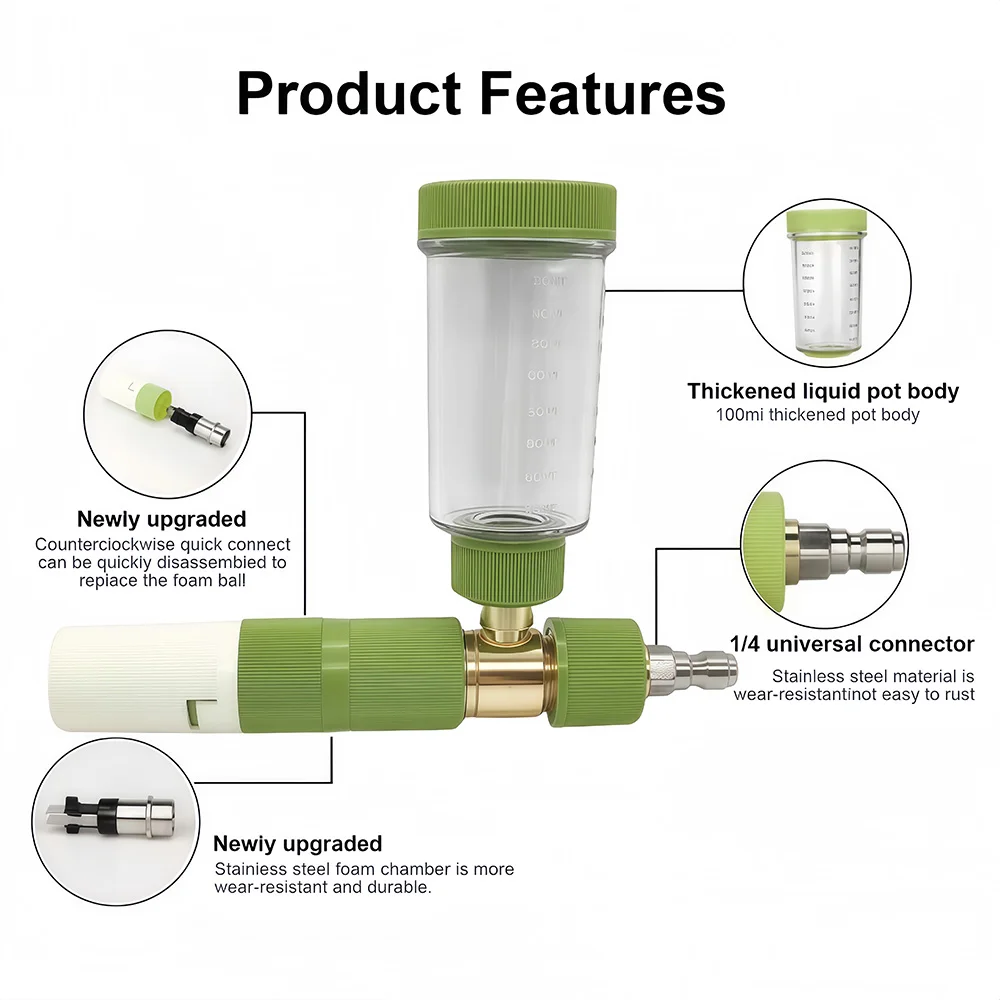 High Pressure Car Wash Foam Ca - Pressure Washer Foam Gun recension och pris