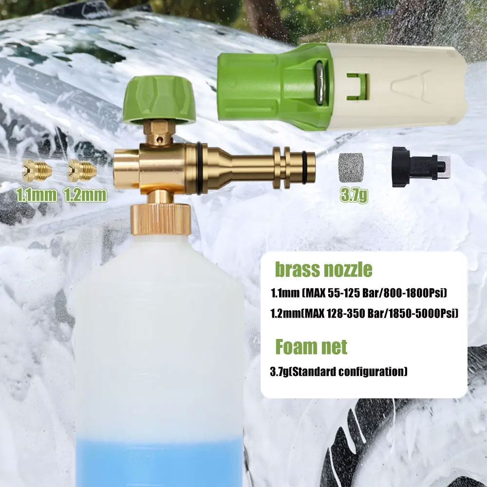 Aluminum Foam gun Lance Foam c - Pressure Washer Foam Gun recension och pris