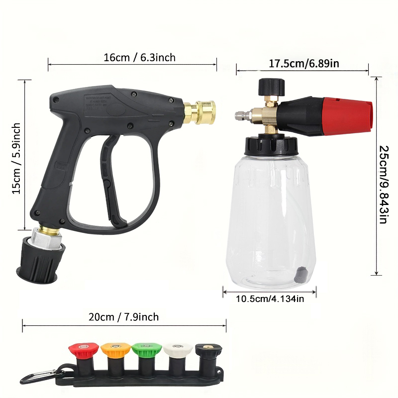 Karcher Compatible Snow Foam L - Pressure Washer Foam Gun recension och pris