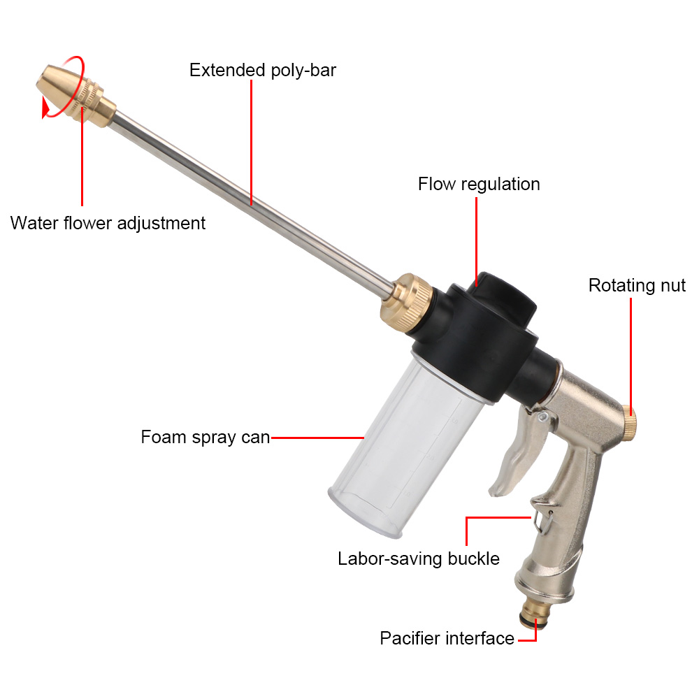 Long Foam Washer Car High Pres - Pressure Washer Foam Gun recension och pris