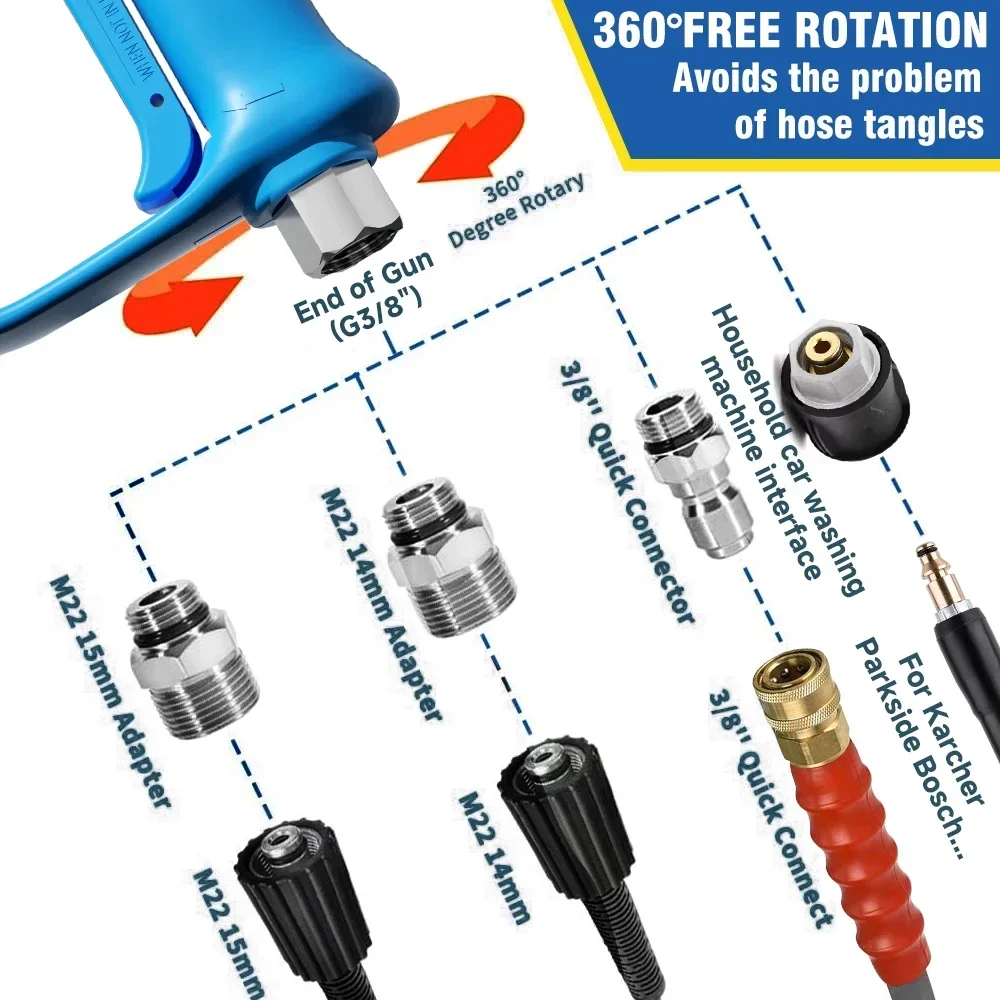 High Pressure Washer Snow Foam - Pressure Washer Foam Gun recension och pris