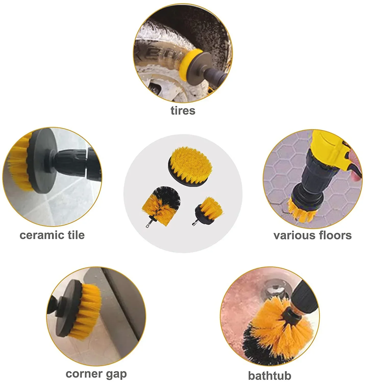 New Car Detailing Cleaning Kit - Detailing Brush Set recension och pris