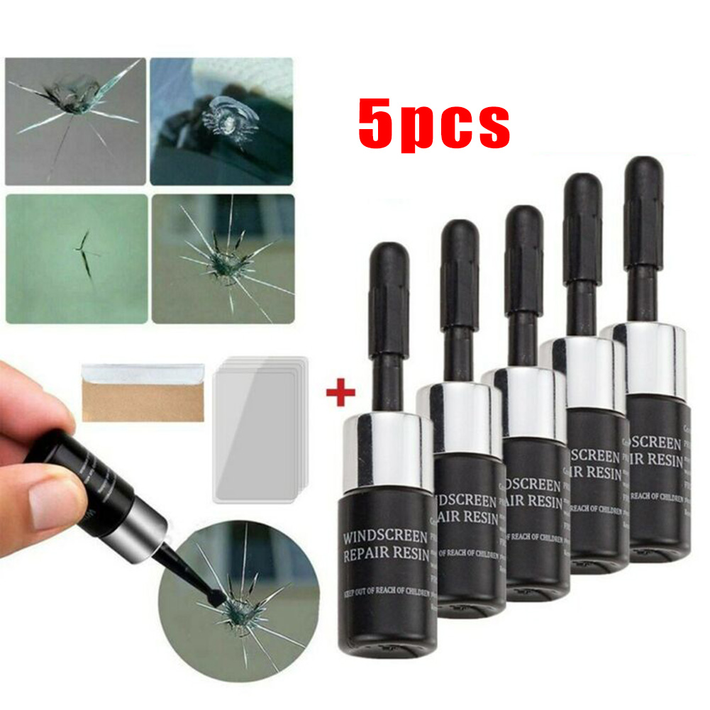 5PCS Automotive Glass Nano Rep - Glass Cleaner Streak recension och pris