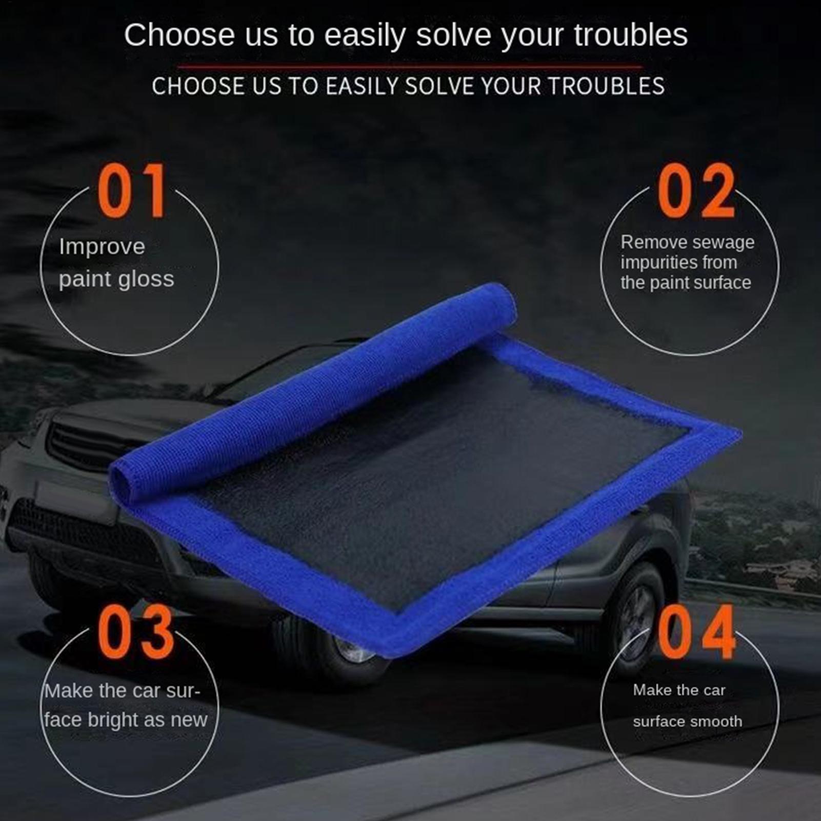 Clay Bar Towel for Car Detaili - Clay Bar Lubricant recension och pris
