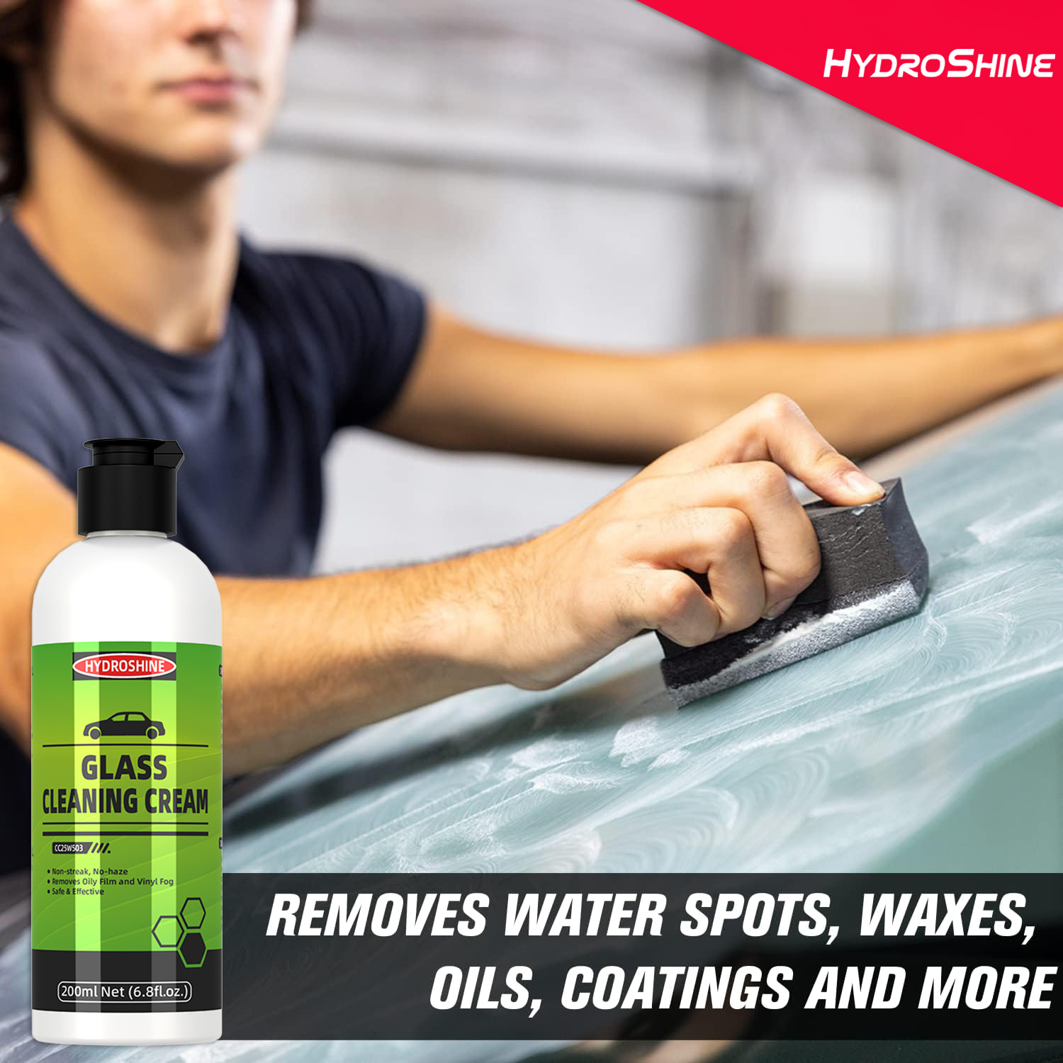 Hydroshine Car Glass Oil Film  - Glass Cleaner Streak recension och pris